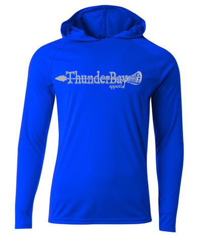 Thunderbay Navy Hooded Pullover