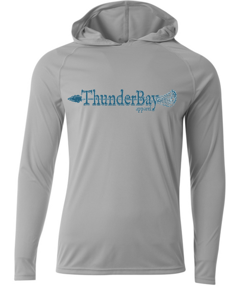 Thunderbay Grey Hooded Pullover